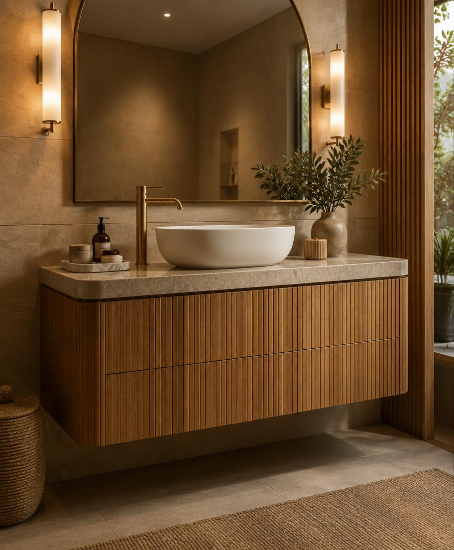 Double Sink Vanity Unit